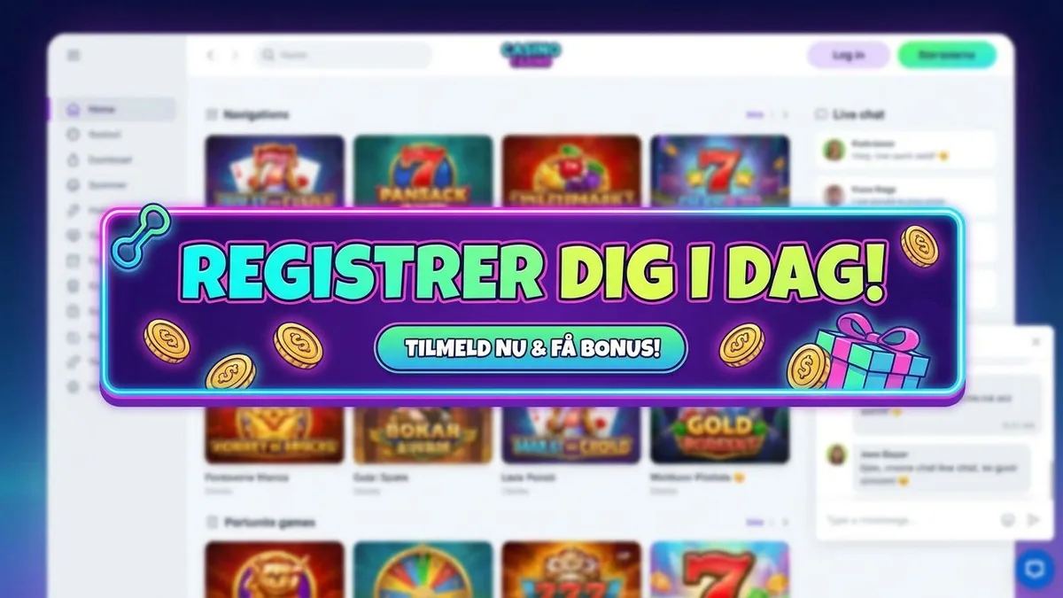 Tilmelding med bonus